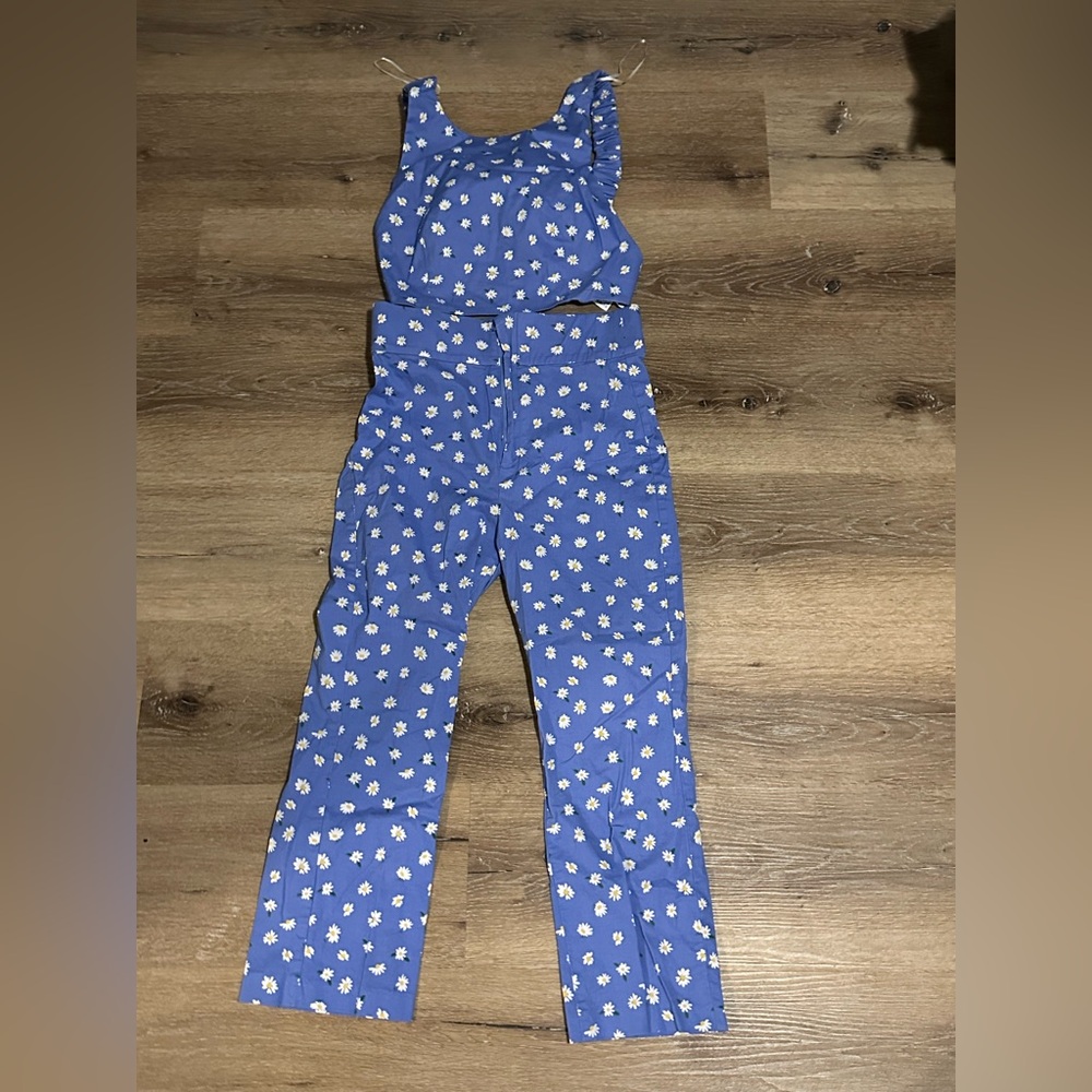Zara Blue and White Floral Set